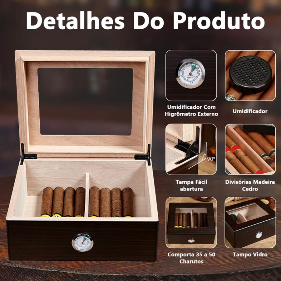 umidor de charutos manaus amazonas